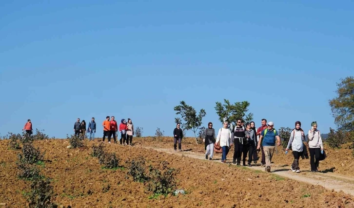 Doğa tutkunları sonbaharın her tonunu keşfetti
