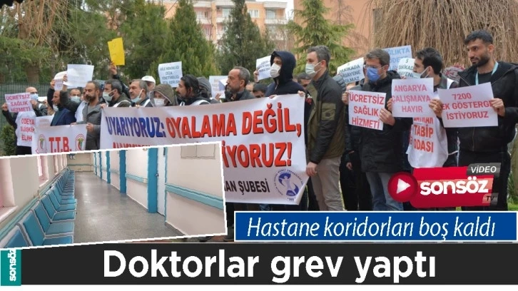 DOKTORLAR GREV YAPTI