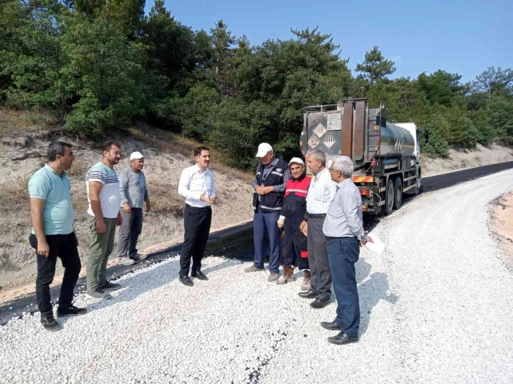 Domaniç’te Şehit Saru Batu Savcı Bey yolu yapıldı
