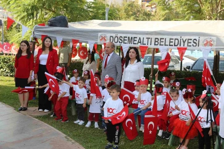 Döşemealtı Ekolojik Kreş’te 100’ncü yıl coşkusu
