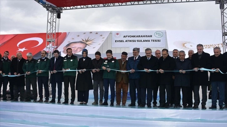 DSİ Başkanı Yumaklı Afyonkarahisar'da Dev Tesisin Açılışını Yaptı