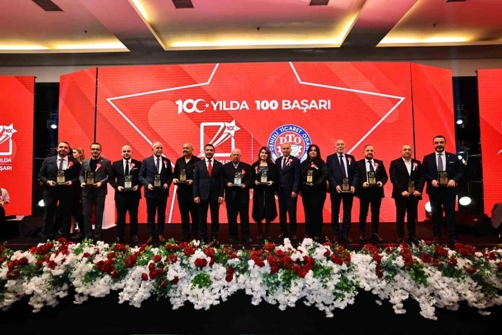 DTO Cumhuriyetin 100. yılında 167 başarı hikayesini ödüllendirdi
