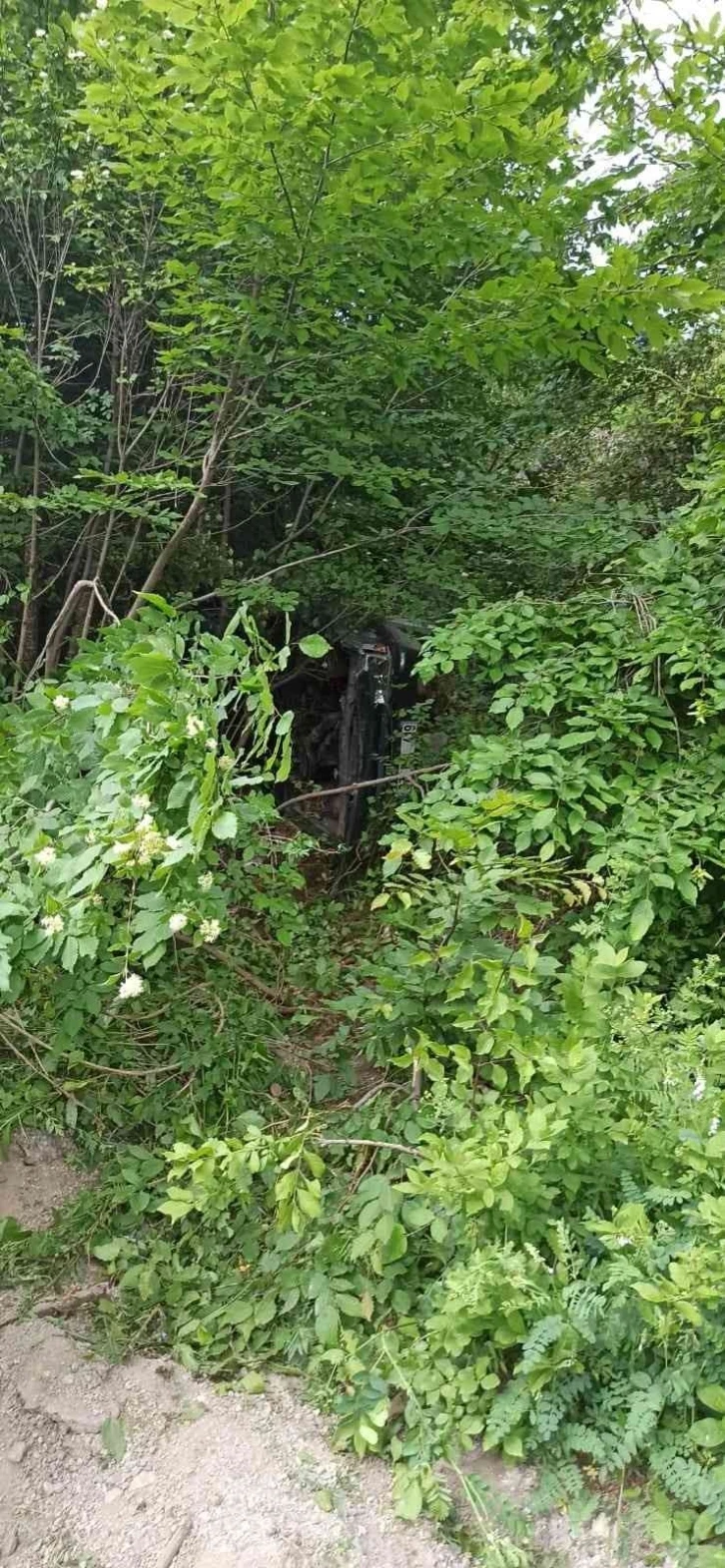 Dünden beri aranan iş adamı, kaza yapmış halde yaralı olarak bulundu
