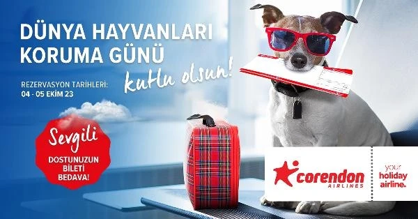 Dünya Hayvanları Koruma Günü'ne özel kampanya 