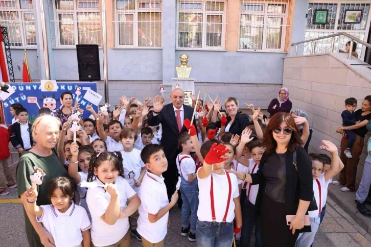 ’Dünya Okul Sütü Günü’nde sağlıklı beslenmeye dikkat çekildi
