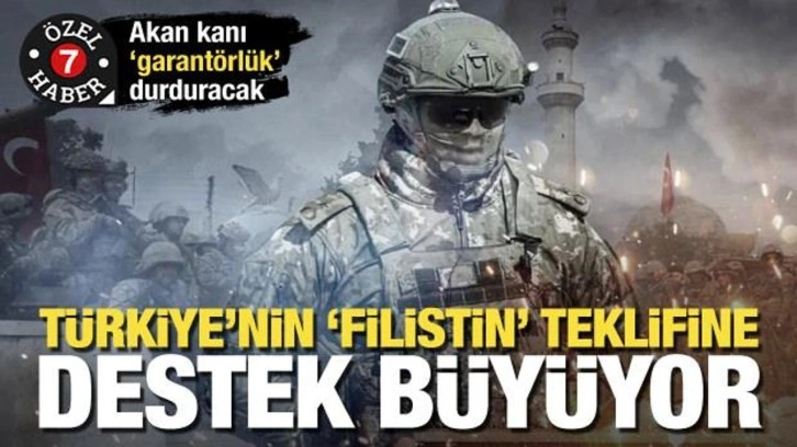 Dünya susuyor, Ankara devrede! Türkiye’nin Filistin'de garantörlük önerisine destek büyük