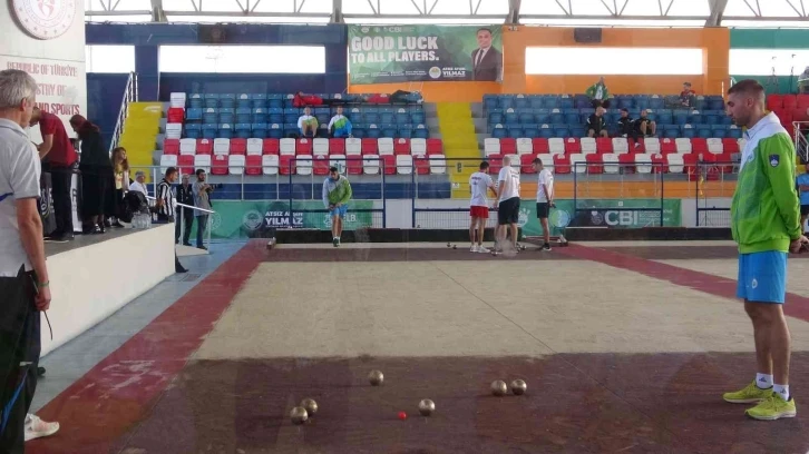 Dünya Tekler-Karışık Çiftler Bocce Şampiyonaları, Mersin’de başladı
