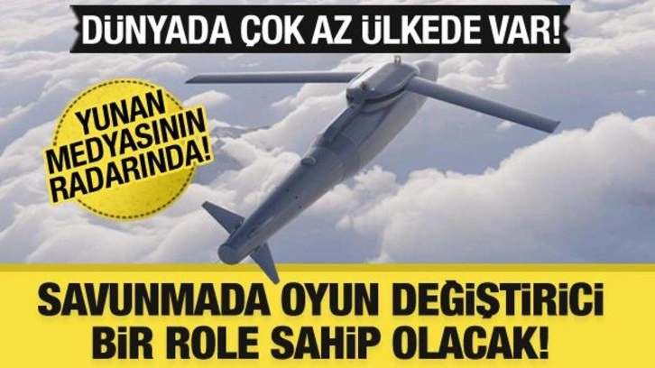 Dünyada çok az ülkede var... 'UÇA' Yunan medyasının radarında!