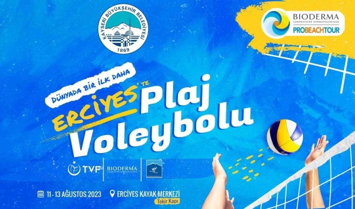 Dünyada ilk kez bir dağda ‘plaj voleybolu’ oynanacak
