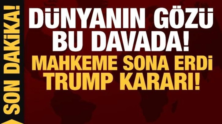 Dünyanın gözü bu davada: Trump tutuksuz olarak yargılanmaya devam edecek