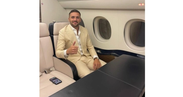 Dusan Tadic, İstanbul'a geldi