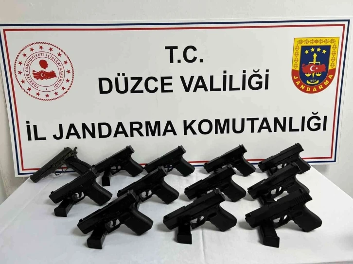 Düzce’de silah kaçakçılığı operasyonu: 1 gözaltı
