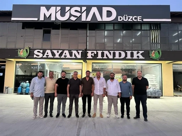 Düzce MÜSİAD projelerini Özdemir’e anlattı
