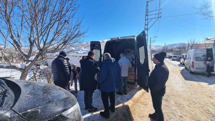 Düzce TSO yardımları Kullar köyüne ulaştırdı
