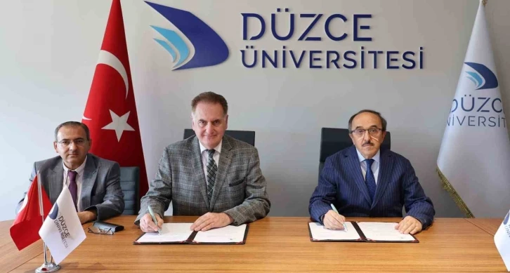 Düzce Üniversitesi Gürcistan ile iş birliği protokolü imzaladı
