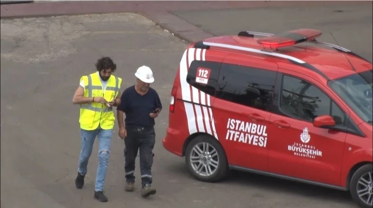 (Düzeltme) Tersane İstanbul projesinde feci olay: 1 ölü, 1 yaralı
