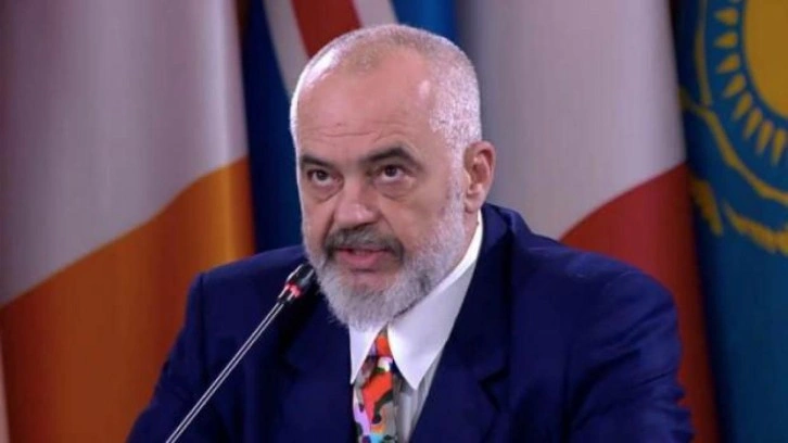 Edi Rama'dan AB'ye sert sözler, Türkiye'ye minnet!