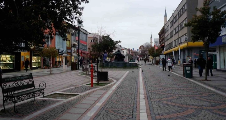 Edirne’de görüntüler pandemi dönemini hatırlattı
