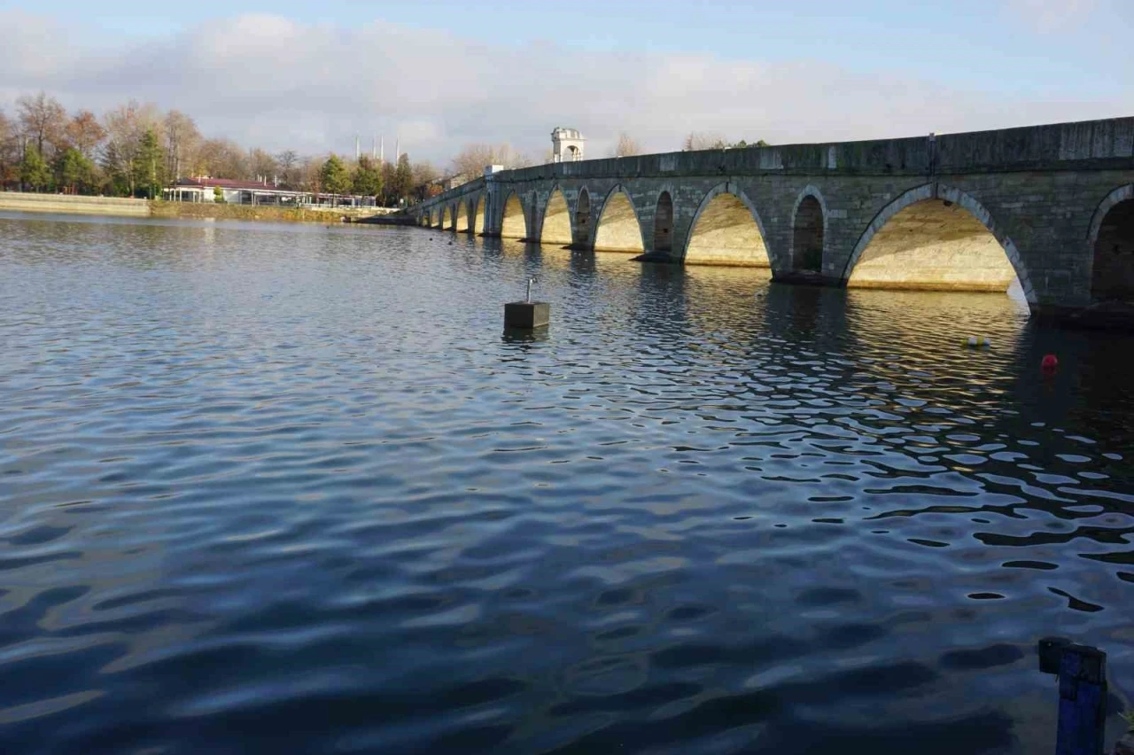 Edirne’deki yağışlar Meriç ve Tunca nehirlerinin debisini artırdı
