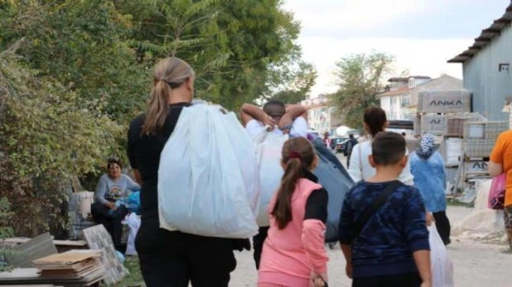 Edirne'ye kışlık alışverişi için akın ediyor