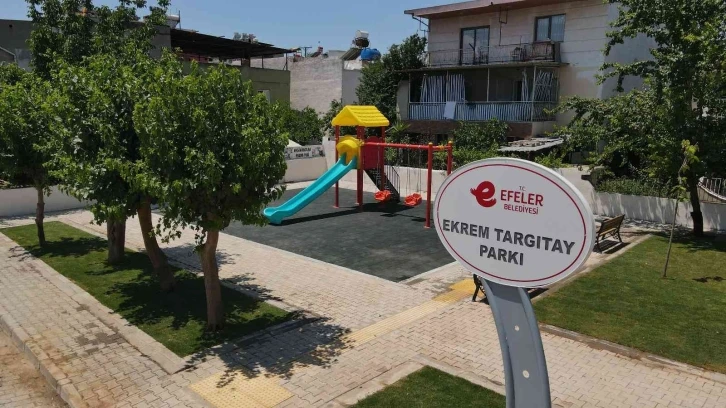 Efeler’de Ekrem Targıtay Parkı hizmete açılıyor
