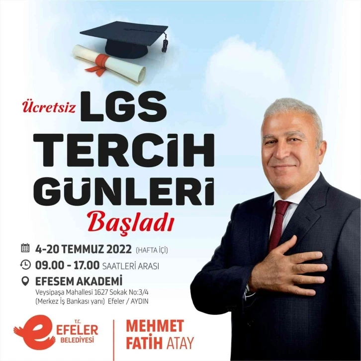 EFESEM’de tercih günleri başlıyor
