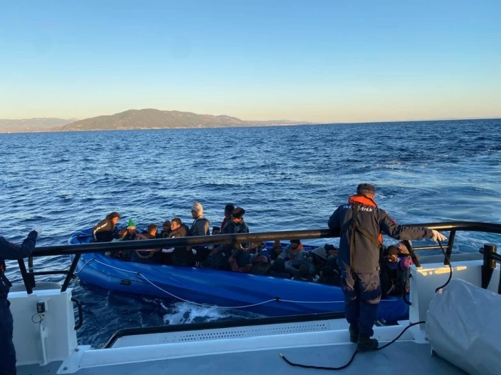 Ege Denizi açıklarında göçmen hareketliliği: 153 göçmen yakalandı, 68 göçmen kurtarıldı
