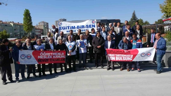 Eğitim -Bir Sen Niğde Şubesi: "Yetkilileri adım atmaya çağırıyoruz"
