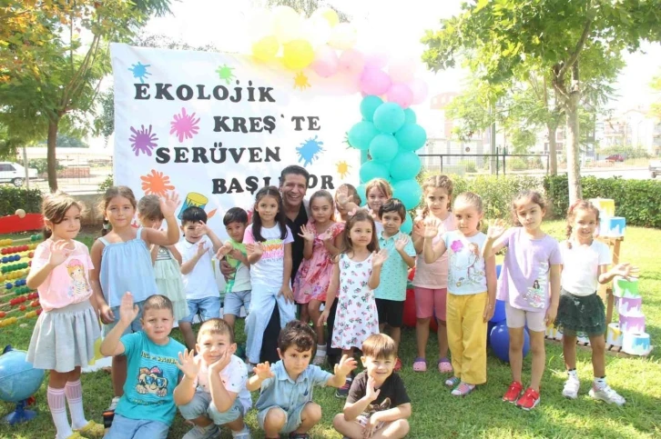 Ekolojik Kreşte eğitim serüveni başladı
