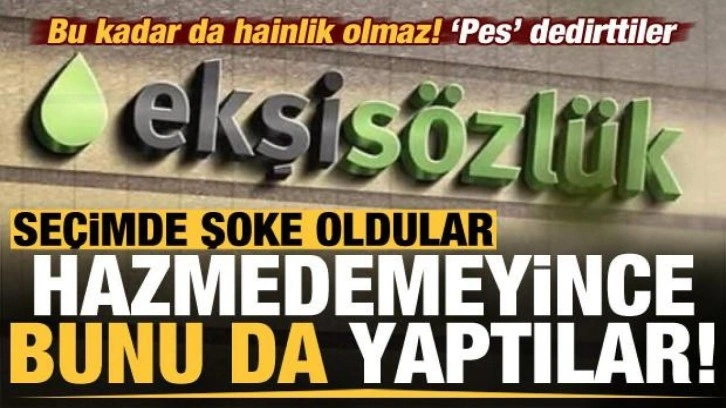 Ekşi Sözlük'te 'hain' hamle! AK Partili esnafı 'fişleme' çalışması...