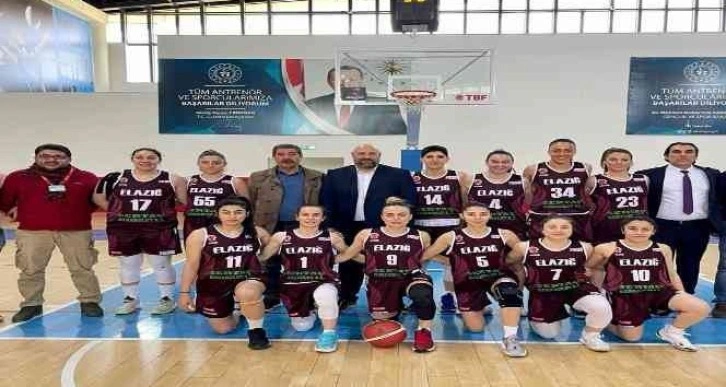 Elazığ Basketbol TKBL’ye yükseldi