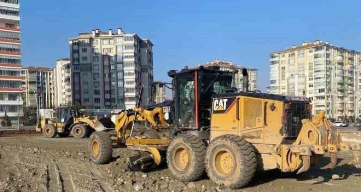 Elazığ Belediyesinden konteyner kent kurulumuna destek