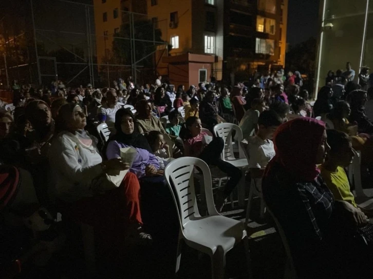 Elazığ’da açık hava sinema etkinliği
