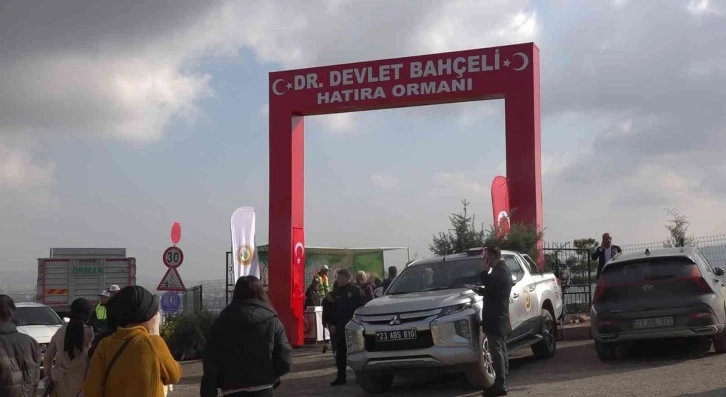 Elazığ’da Devlet Bahçeli Hatıra Ormanı oluşturuldu
