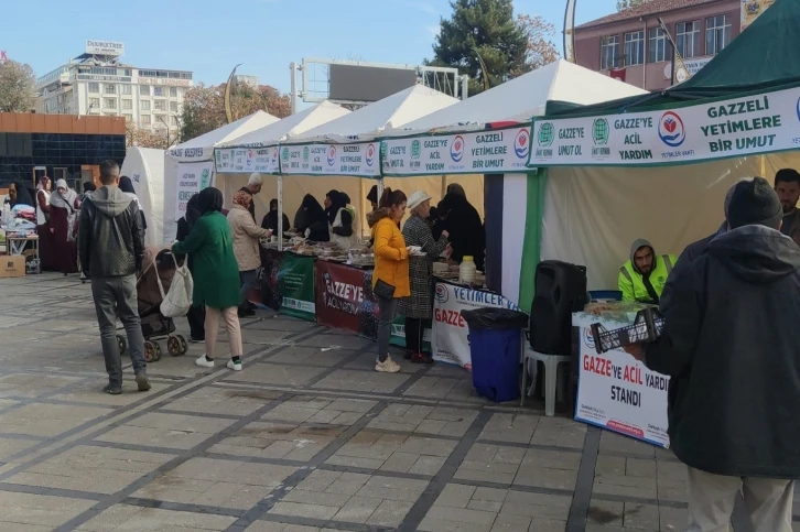 Elazığ’da Gazze etkinliğine yoğun ilgi
