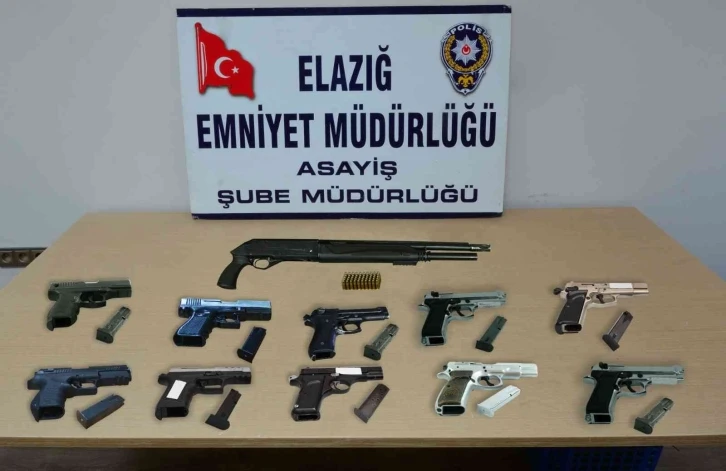 Elazığ’da son bir haftadaki asayiş ve şok uygulamalarında 126 şahıs yakalandı
