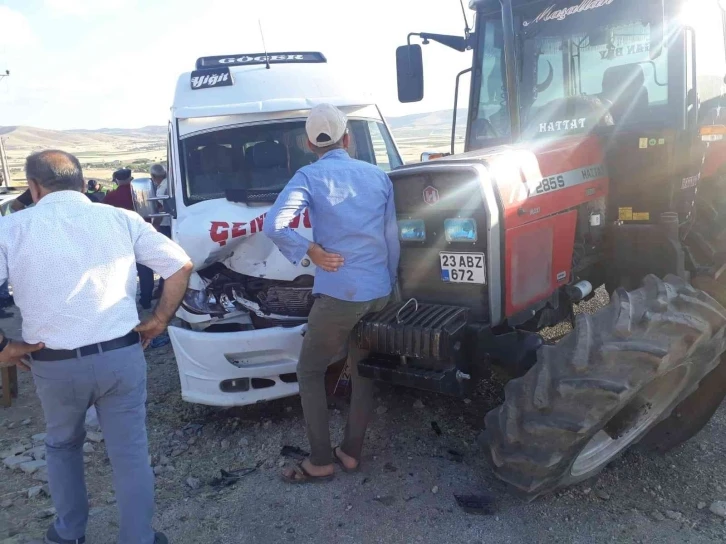 Elazığ’da trafik kazası: 2 yaralı
