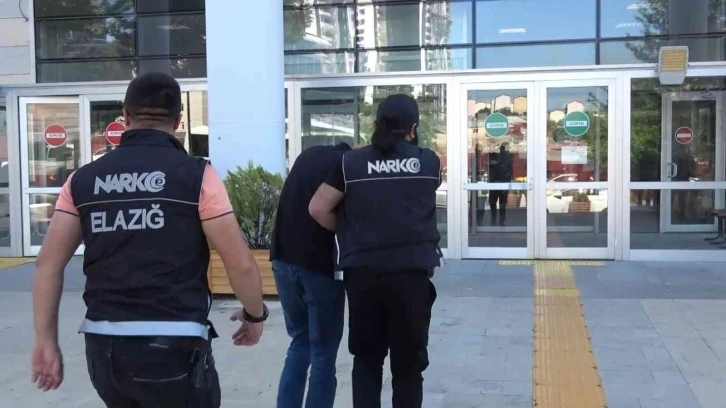 Elazığ’da uyuşturucu madde satan şüpheli tutuklandı
