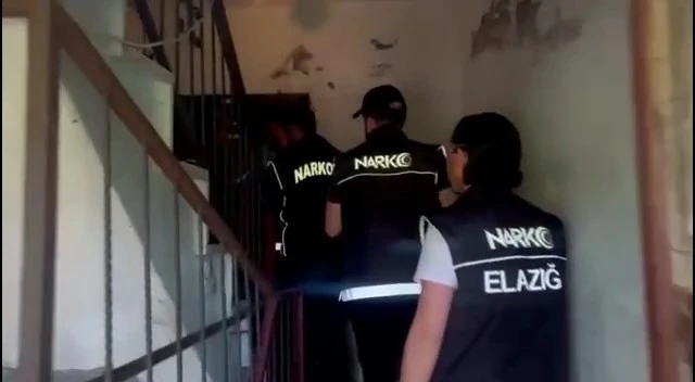 Elazığ’da uyuşturucuyla mücadele aralıksız sürüyor
