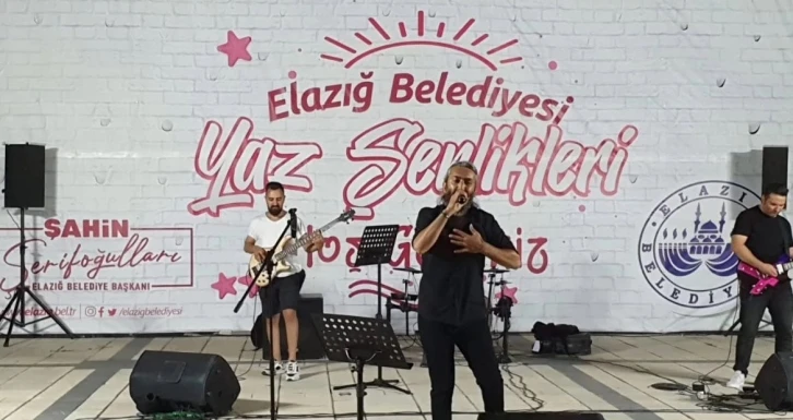 Elazığ’da yaz şenliklerine vatandaşlardan yoğun ilgi
