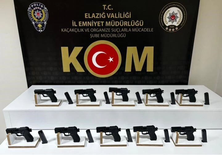 Elazığ’daki silah ticareti operasyonunda 1 tutuklama
