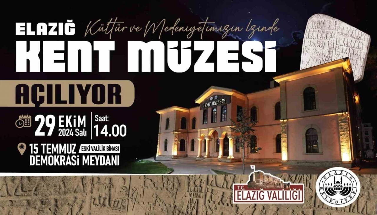 Elazığ Kent Müzesi 29 Ekimde açılıyor
