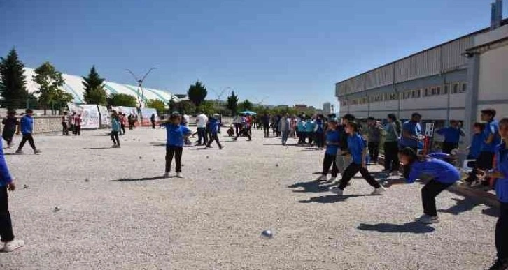 Elazığ'da bocce müsabakaları tamamlandı