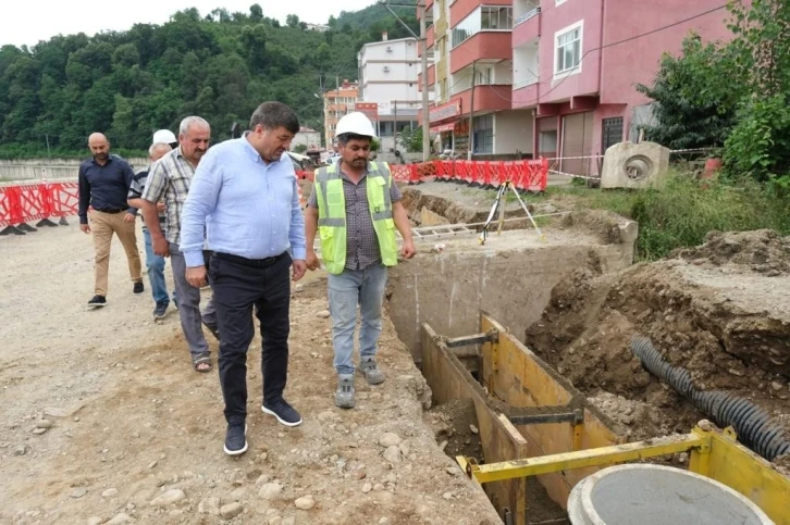 Elektriğini kendi üretecek arıtma tesisinde çalışmalar devam ediyor
