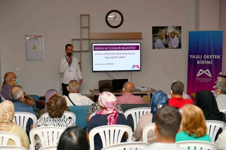 Emekli evi üyeleri alzheimer konusunda bilgilendirildi
