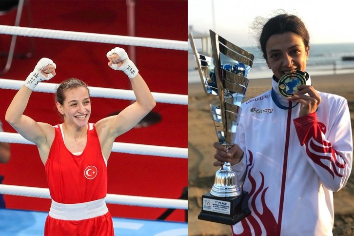 Emine Arslan ve Buse Naz Çakıroğlu'ndan Avrupa oyunlarında altın madalya sevinci!