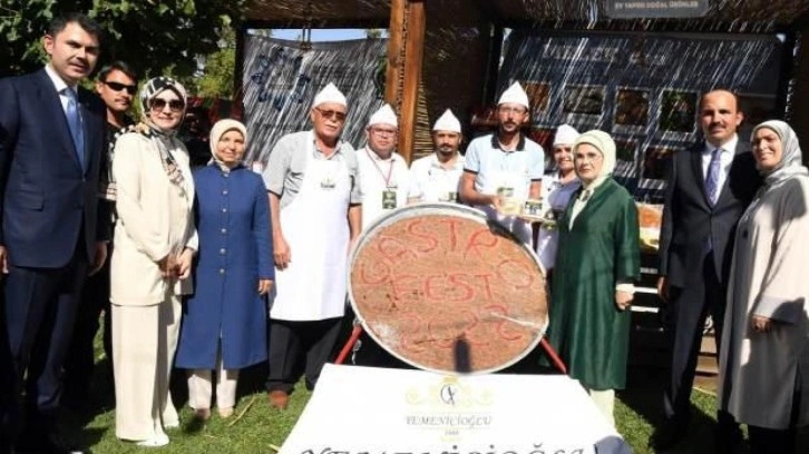 Emine Erdoğan, Konya GastroFest'in açılışına katıldı