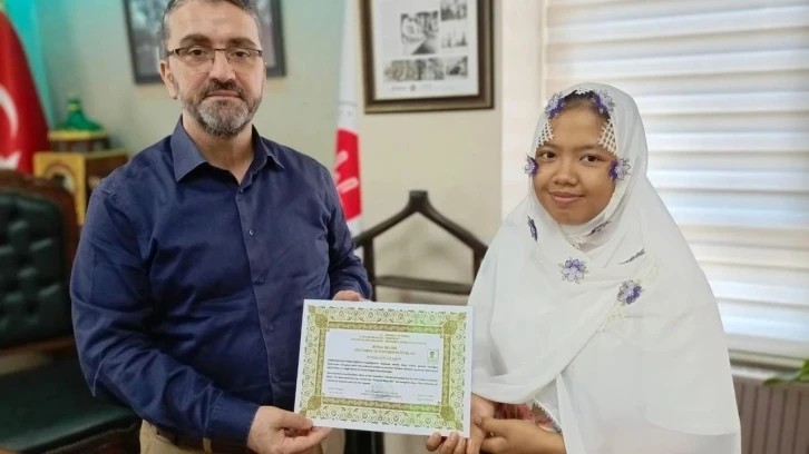 Endonezyalı Komang, Sakarya’da Müslüman oldu
