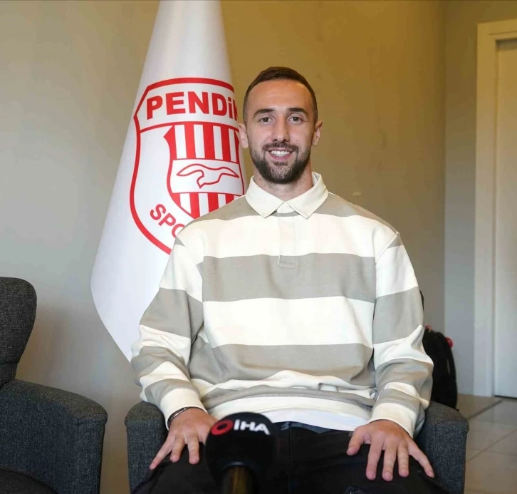 Endri Çekiçi: "Pendikspor’un iyi planları vardı, bu da beni heyecanlandırdı"
