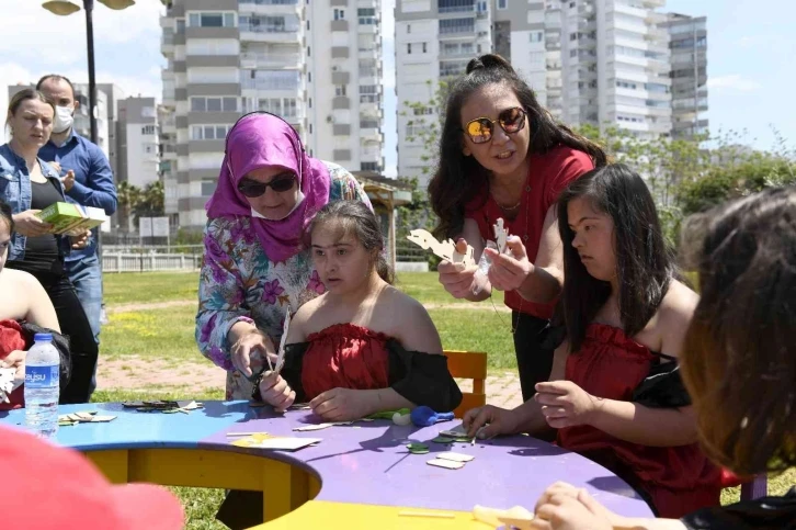 Engelli çocukların 23 Nisan coşkusu
